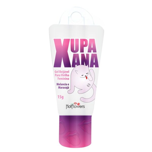 Xupa Xana Gel Beijável Linha Xups Brasileirinhos 15G Hot Flowers